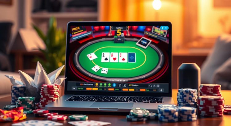 Cara bermain poker online