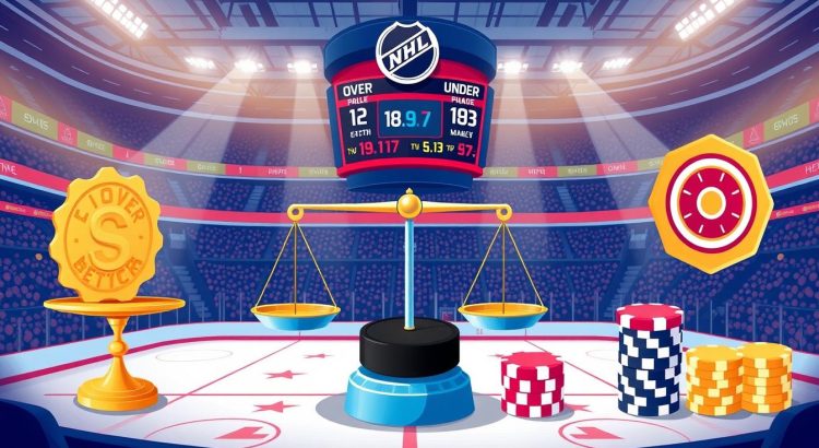 Taruhan over/under NHL